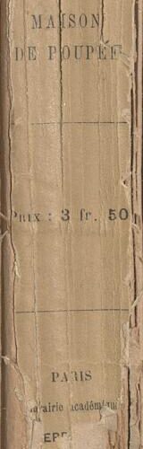 18.5 x 11.5 cm; 6 s.p. + XXVIΙI p. + 279 p. + 3 s.p., on the spine is the price of the book “3 fr. 50”. L. 1 bookplate C